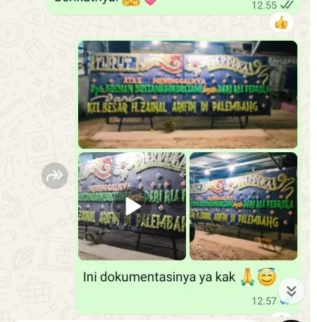 Pengiriman Papan Bunga Duka Universitas Atma Jaya