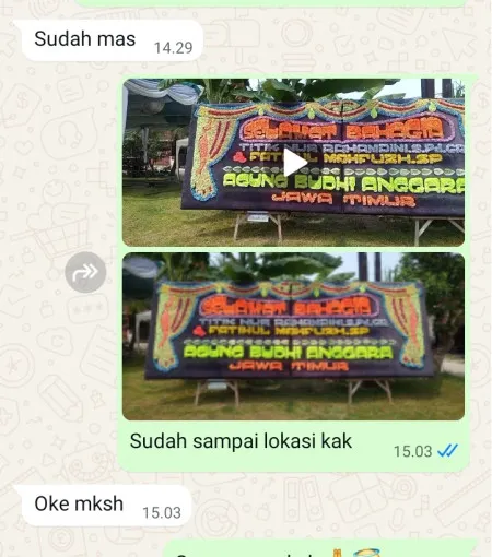 Pengiriman Papan Bunga Universitas Atma Jaya
