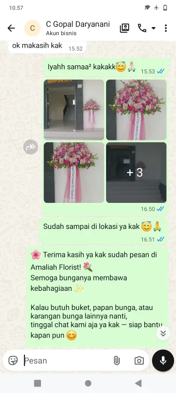 Pengiriman Karangan Bunga Universitas Atma Jaya