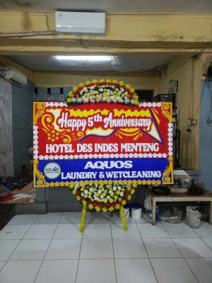 Papan Bunga di Universitas Atma Jaya