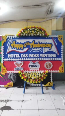 Papan Bunga di Universitas Atma Jaya